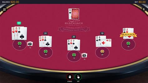 Multihand Vegas Single Deck Blackjack Leovegas