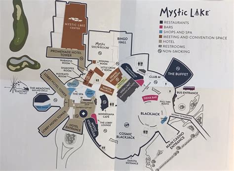 Mystic Lake Casino Mapa De Propriedade