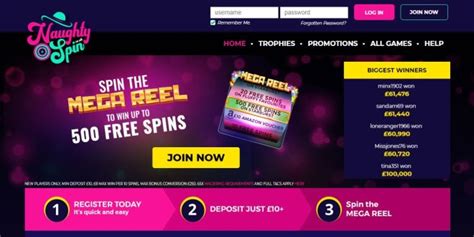 Naughty Spin Casino Download