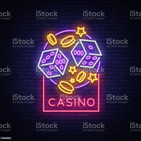 Neon Casino Sinal De Entrada