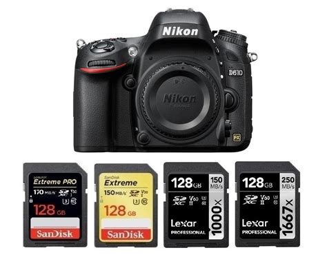 Nikon D610 Slots De Memoria
