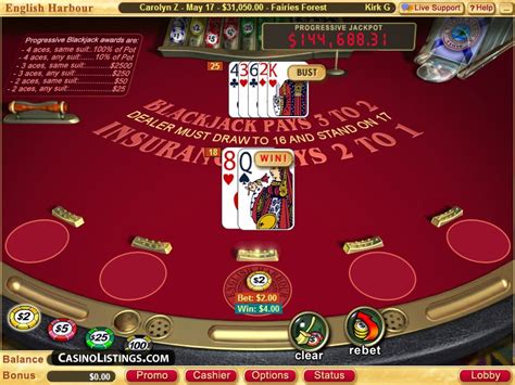 O Blackjack Progressivo Jackpot