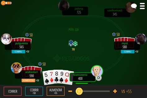 O Jogo De Poker Online Em Nos