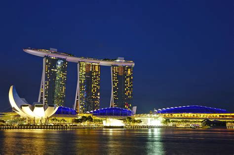 O Marina Bay Sands Casino Singapura Fotos