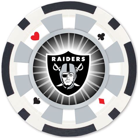 O Oakland Raiders Fichas De Poker