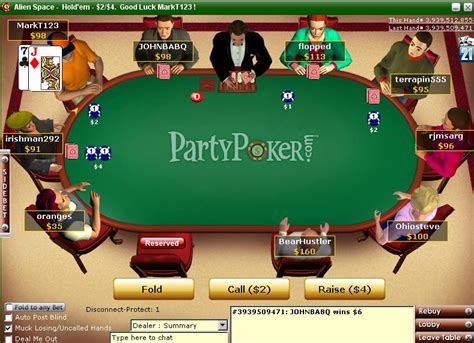 O Party Poker Servia