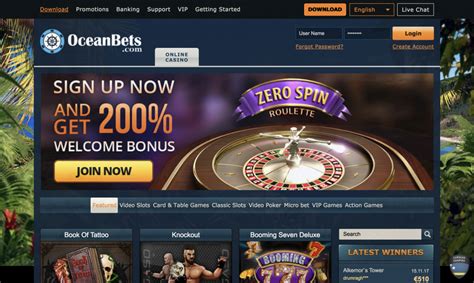 Oceanbets Casino Bonus