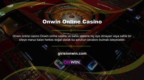Onwin Casino Online