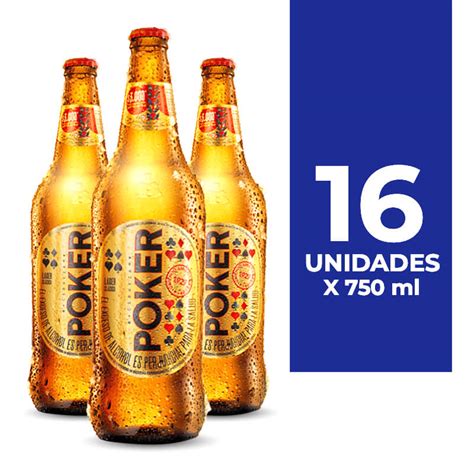 Paca De Cerveja Poker Precio