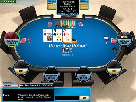 Paradise Poker 3d Bwin