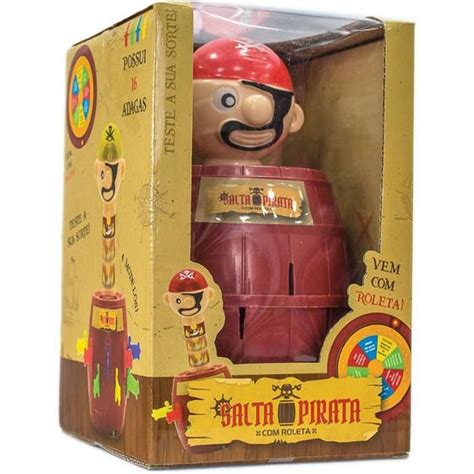 Pirata Roleta Brinquedo