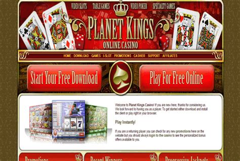 Planet Kings Casino Bonus