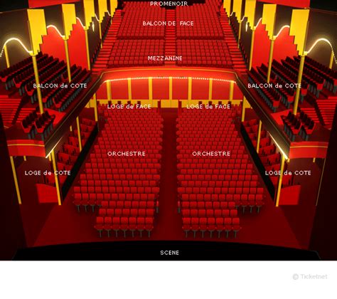 Plano Du Theatre Casino De Paris