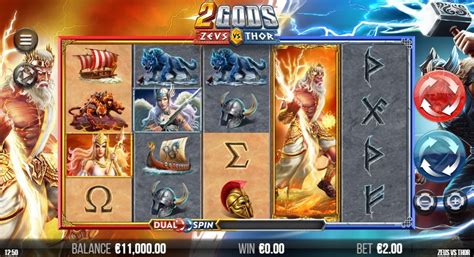 Play 2 Gods Zeus Vs Thor Dualspin Slot