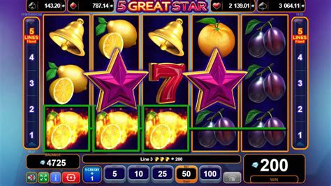 Play 5 Great Star Slot