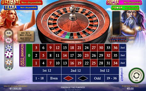 Play Age Of The Gods Roulette Slot