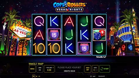 Play Cops N Robbers Vegas Nights Slot