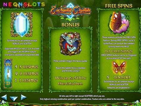 Play Enchanted Crystals Slot