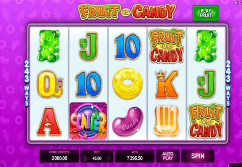 Play Fruit Vs Candy Slot