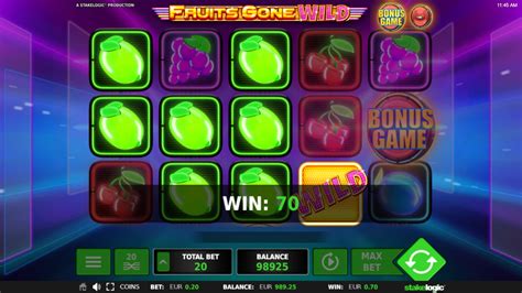 Play Fruits Gone Wild Slot