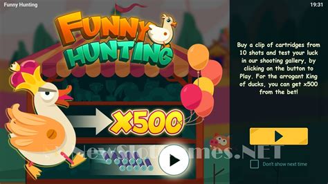 Play Funny Hunting Slot