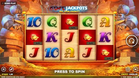 Play Genie Jackpots Big Spin Frenzy Slot