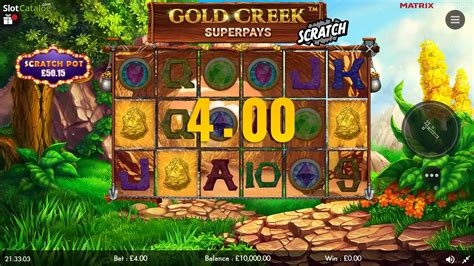 Play Gold Creek Superpays Scratch Slot