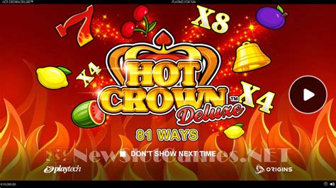 Play Hot Crown Deluxe Slot