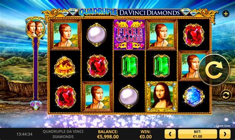 Play Quadruple Da Vinci Diamonds Slot