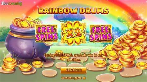 Play Rainbow Drums Slot