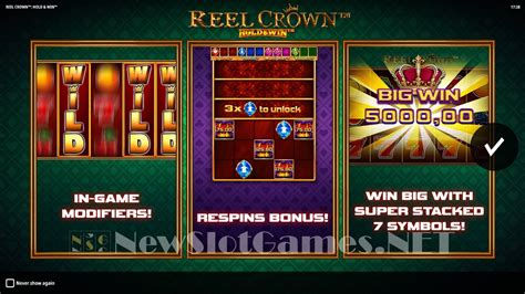 Play Reel Crown Hold And Win Slot
