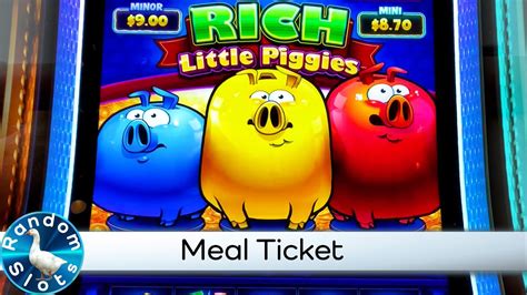 Play Rich Little Piggies Meal Ticket Slot