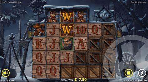 Play True Grit Redemption Slot