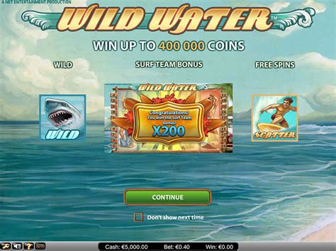 Play Wild Water Slot
