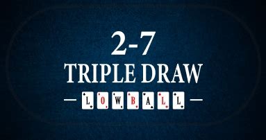 Poker 2 7 Single Draw Reglas