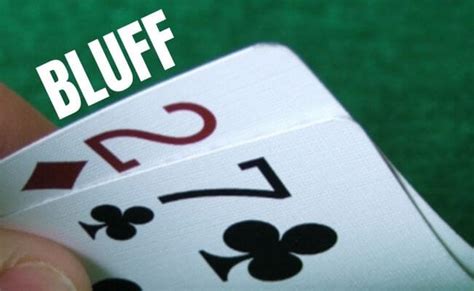 Poker Bluff Diz