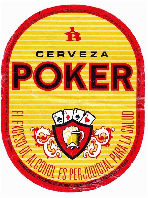 Poker Cerveza Etiquetas Premiadas