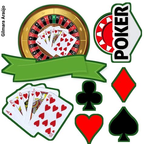 Poker Com Temas De Casamento Bolo Toppers
