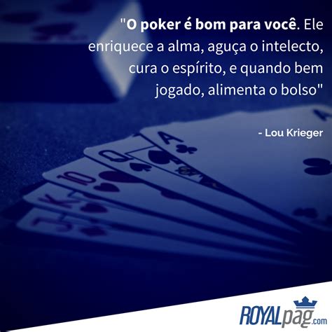 Poker E Amizade Citacoes