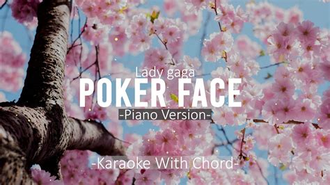 Poker Face Piano Karaoke