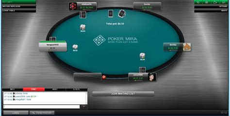 Poker Mira De Rede