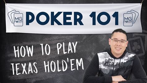 Poker Texas Holdem 101