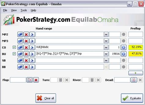 Pokerstrategy Equilab Pokerstars