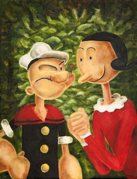 Popeye And Olive Oyl Betsson