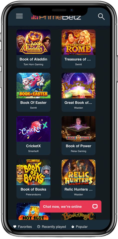 Primebetz Casino Download