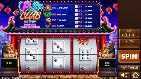 Ps Club Slot - Play Online