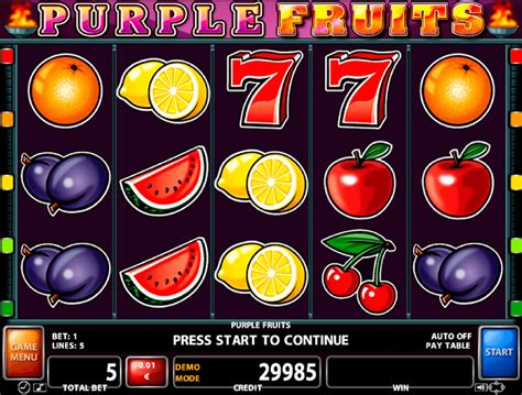 Purple Fruits Slot Gratis