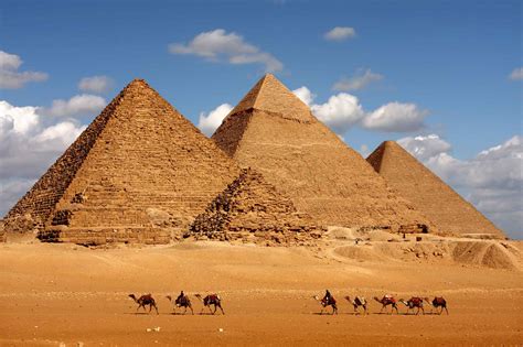 Pyramids Of The Nile Blaze