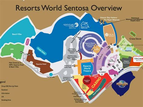 Resort World Sentosa Casino Mapa