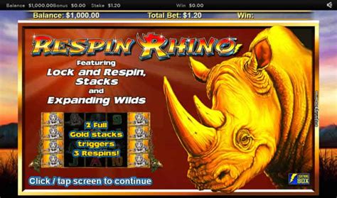 Respin Rhino Pokerstars